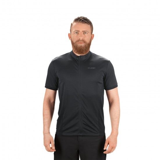 TRICOU CUBE TOUR CORE JERSEY FULL ZIP S/S BLACK L TRICOU CUBE TOUR CORE JERSEY FULL ZIP S/S BLACK L