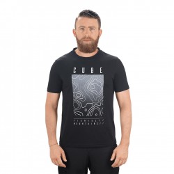 TRICOU CUBE T-SHIRT FICHTELMOUNTAINS NEGRU XS
