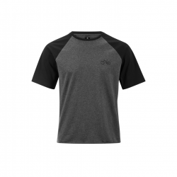 TRICOU CUBE T-SHIRT HIT THE TRAIL ANTHRACITE MELANGE L M TRICOU CUBE T-SHIRT HIT THE TRAIL ANTHRACITE MELANGE L M