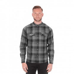 TRICOU CUBE WORK SHIRT L/S GREY CHECK XL L TRICOU CUBE WORK SHIRT L/S GREY CHECK XL L