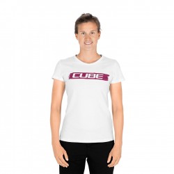 TRICOU CUBE WS T-SHIRT LOGO ALB ROSU XL (42)