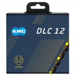Lant KMC DLC 12 Negru - Galben 126 z Lant KMC DLC 12 Negru - Galben 126 z