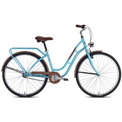 Bicicleta Drag Oldtimer Blue Brown 28 19 L Bicicleta Drag Oldtimer Blue Brown 28 19 L
