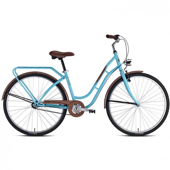 Bicicleta Drag Oldtimer Blue Brown 28 19 L Bicicleta Drag Oldtimer Blue Brown 28 19 L