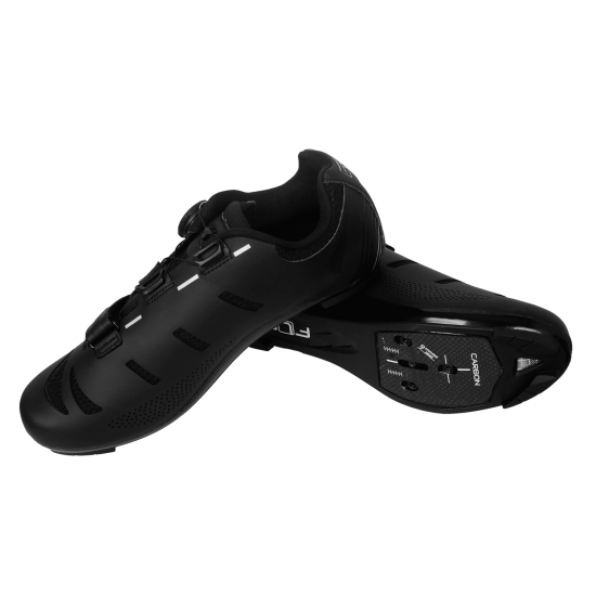 Pantofi ciclism FLR F-22 II Pro Road - Negru 43 (incl. 1 pereche sosete)