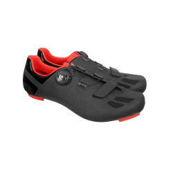 Pantofi ciclism FLR F-11 Pro Road - Negru/Rosu 43