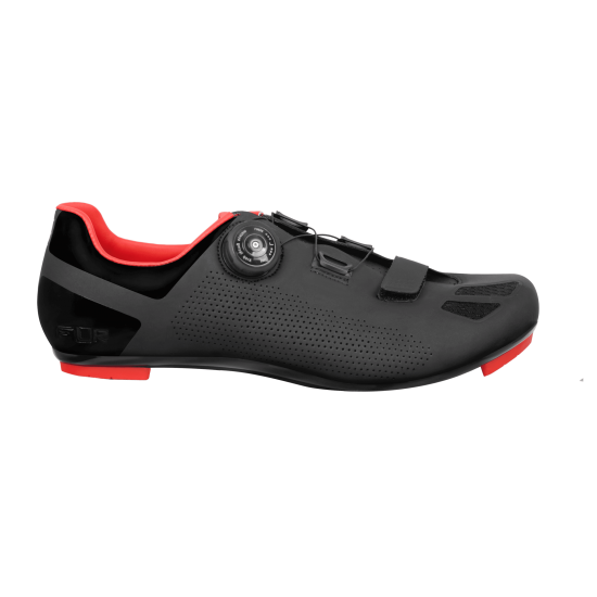 Pantofi ciclism FLR F-11 Pro Road - Negru/Rosu 44 Pantofi ciclism FLR F-11 Pro Road - Negru/Rosu 44