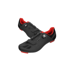 Pantofi ciclism FLR F-11 Pro Road - Negru/Rosu 46