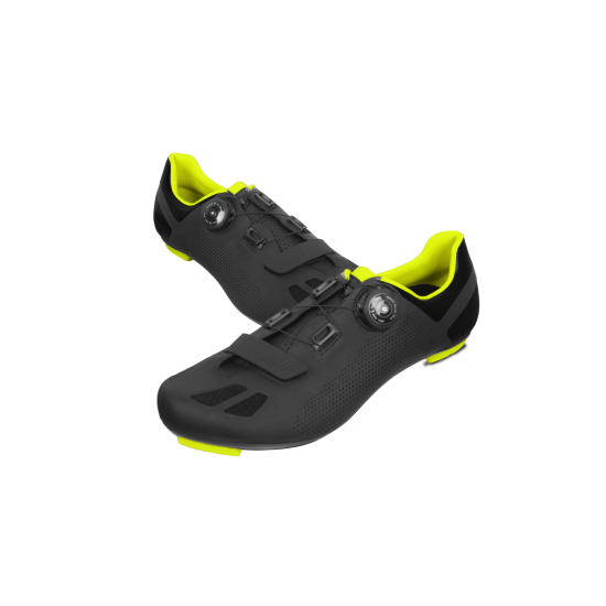 Pantofi ciclism FLR F-11 Pro Road - Negru/Galben neon 43 Pantofi ciclism FLR F-11 Pro Road - Negru/Galben neon 43