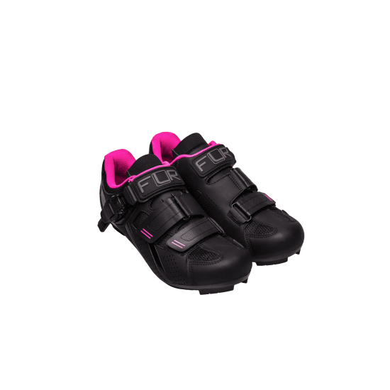 Pantofi ciclism FLR F-15 III Pro Road - Negru/Roz 36 Pantofi ciclism FLR F-15 III Pro Road - Negru/Roz 36