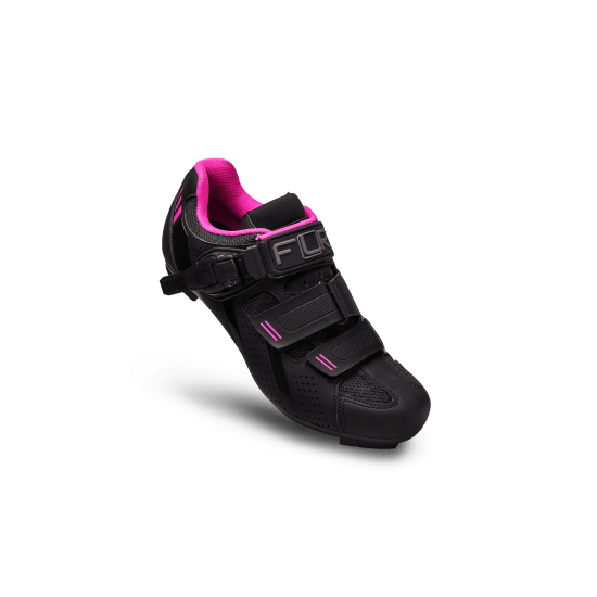 Pantofi ciclism FLR F-15 III Pro Road - Negru/Roz 39 Pantofi ciclism FLR F-15 III Pro Road - Negru/Roz 39