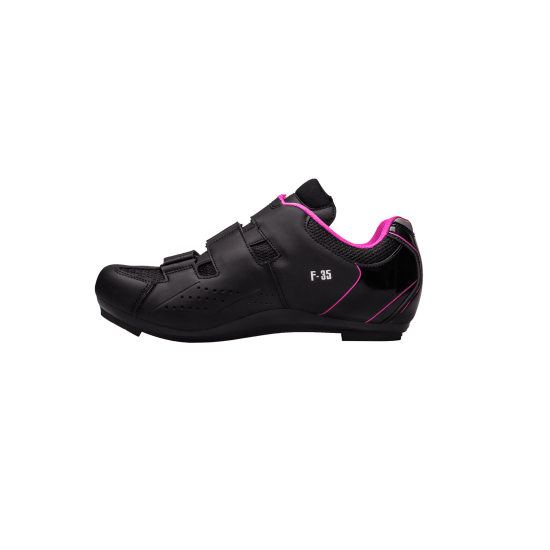Pantofi ciclism FLR F-35 III Pro Road - Negru/Roz 37 Pantofi ciclism FLR F-35 III Pro Road - Negru/Roz 37