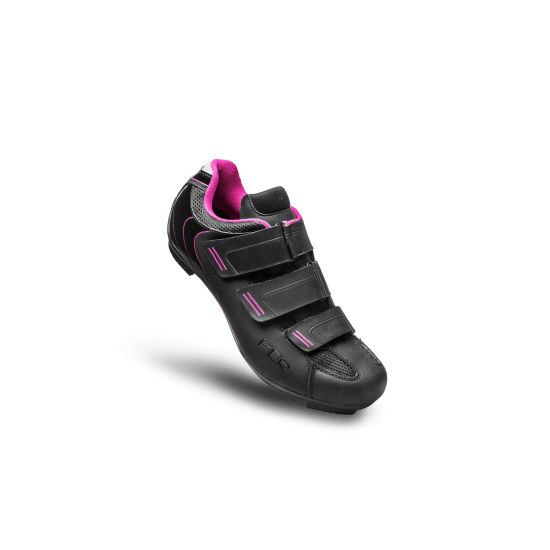 Pantofi ciclism FLR F-35 III Pro Road - Negru/Roz 37 Pantofi ciclism FLR F-35 III Pro Road - Negru/Roz 37