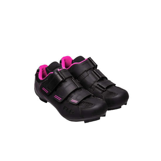 Pantofi ciclism FLR F-35 III Pro Road - Negru/Roz 38 Pantofi ciclism FLR F-35 III Pro Road - Negru/Roz 38