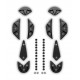 Pantofi ciclism FLR F-95X II Elite Mtb - Negru 42 (incl. 1 pereche sosete)