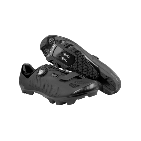 Pantofi ciclism FLR F-70 Elite Mtb - Negru 41 Pantofi ciclism FLR F-70 Elite Mtb - Negru 41