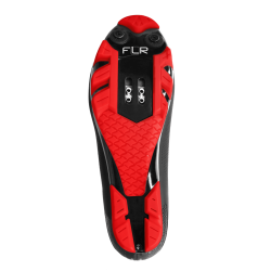 Pantofi ciclism FLR F-70 Elite Mtb - Negru/Rosu 42