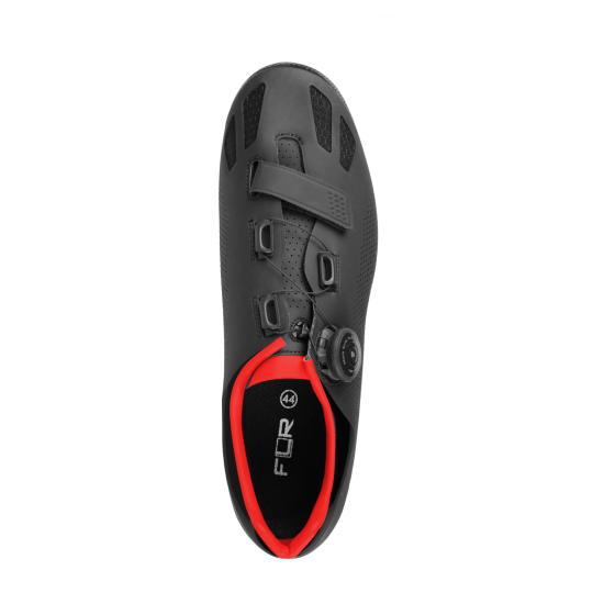 Pantofi ciclism FLR F-70 Elite Mtb - Negru/Rosu 42 Pantofi ciclism FLR F-70 Elite Mtb - Negru/Rosu 42