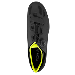 Pantofi ciclism FLR F-70 Elite Mtb - Negru/Galben neon 43 Pantofi ciclism FLR F-70 Elite Mtb - Negru/Galben neon 43