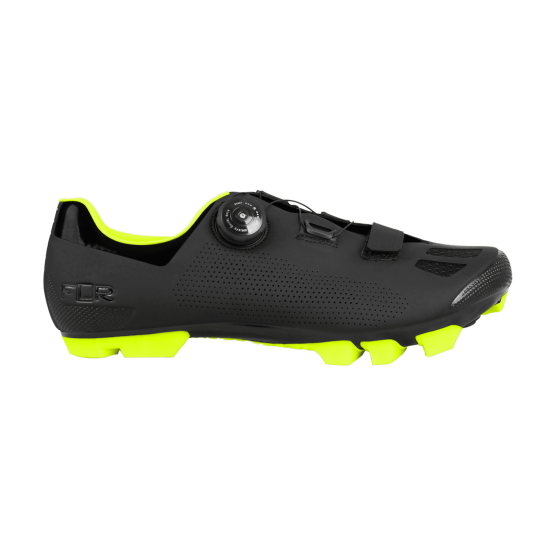Pantofi ciclism FLR F-70 Elite Mtb - Negru/Galben neon 44 Pantofi ciclism FLR F-70 Elite Mtb - Negru/Galben neon 44