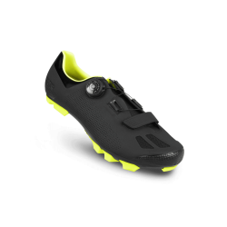 Pantofi ciclism FLR F-70 Elite Mtb - Negru/Galben neon 46