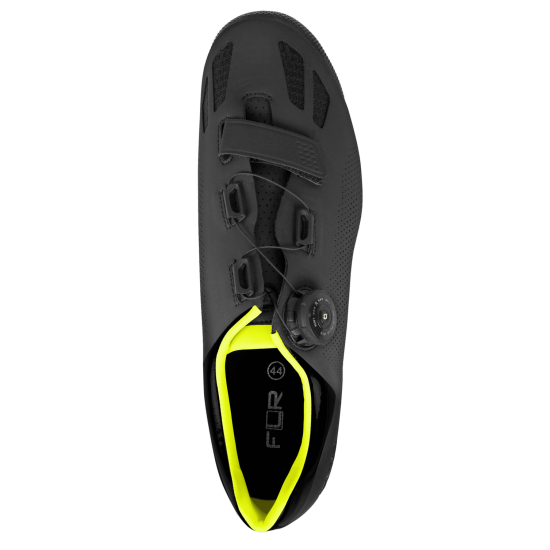 Pantofi ciclism FLR F-70 Elite Mtb - Negru/Galben neon 46 Pantofi ciclism FLR F-70 Elite Mtb - Negru/Galben neon 46