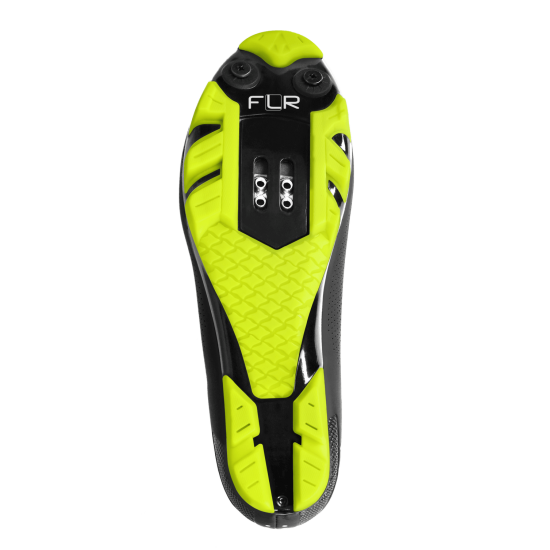 Pantofi ciclism FLR F-70 Elite Mtb - Negru/Galben neon 46 Pantofi ciclism FLR F-70 Elite Mtb - Negru/Galben neon 46