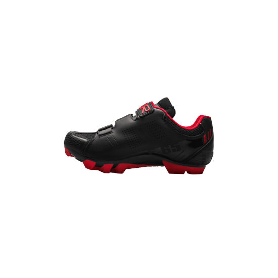 Pantofi ciclism FLR F-65 III Elite Mtb - Negru/Rosu 46 Pantofi ciclism FLR F-65 III Elite Mtb - Negru/Rosu 46