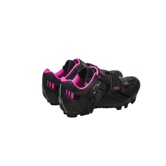 Pantofi ciclism FLR F-65 III Elite Mtb - Negru/Roz 36 Pantofi ciclism FLR F-65 III Elite Mtb - Negru/Roz 36
