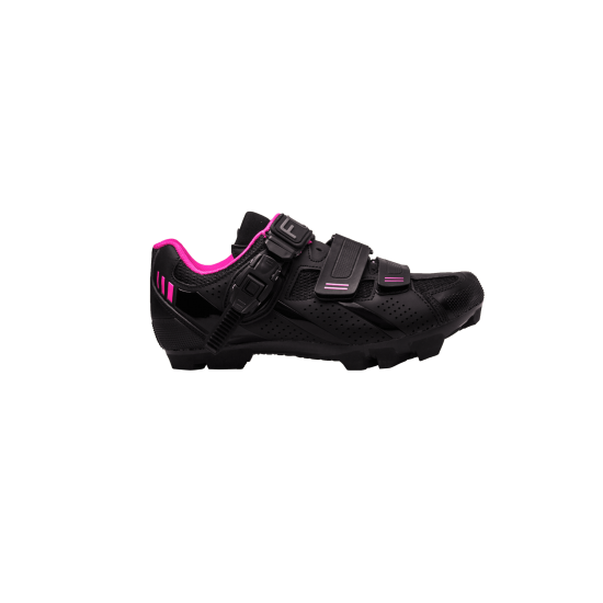 Pantofi ciclism FLR F-65 III Elite Mtb - Negru/Roz 37 Pantofi ciclism FLR F-65 III Elite Mtb - Negru/Roz 37