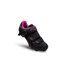 Pantofi ciclism FLR F-65 III Elite Mtb - Negru/Roz 39