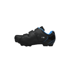 Pantofi ciclism FLR F-55 III Elite Mtb - Negru/Albastru 39 Pantofi ciclism FLR F-55 III Elite Mtb - Negru/Albastru 39
