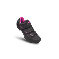 Pantofi ciclism FLR F-55 III Elite Mtb - Negru/Roz 40 Pantofi ciclism FLR F-55 III Elite Mtb - Negru/Roz 40