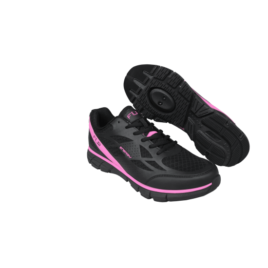 Pantofi ciclism FLR Energy Mtb - Negru/Roz 37