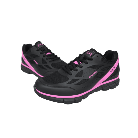 Pantofi ciclism FLR Energy Mtb - Negru/Roz 39