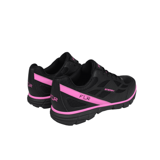 Pantofi ciclism FLR Energy Mtb - Negru/Roz 40