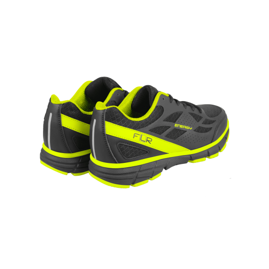 Pantofi ciclism FLR Energy Mtb - Negru/Galben neon 39 Pantofi ciclism FLR Energy Mtb - Negru/Galben neon 39