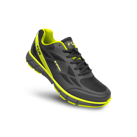 Pantofi ciclism FLR Energy Mtb - Negru/Galben neon 45 Pantofi ciclism FLR Energy Mtb - Negru/Galben neon 45