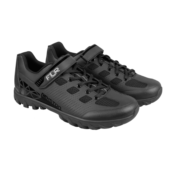 Pantofi ciclism FLR Rexston Mtb - Negru 44 Pantofi ciclism FLR Rexston Mtb - Negru 44