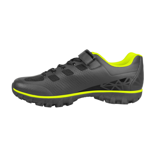 Pantofi ciclism FLR Rexston Mtb - Negru/Galben neon 41