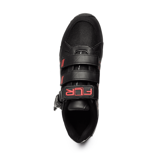 Pantofi ciclism FLR Freeride Bushmaster Pro Mtb - Negru/Rosu 41 Pantofi ciclism FLR Freeride Bushmaster Pro Mtb - Negru/Rosu 41