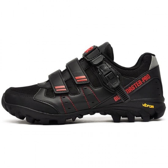 Pantofi ciclism FLR Freeride Bushmaster Pro Mtb - Negru/Rosu 45 Pantofi ciclism FLR Freeride Bushmaster Pro Mtb - Negru/Rosu 45