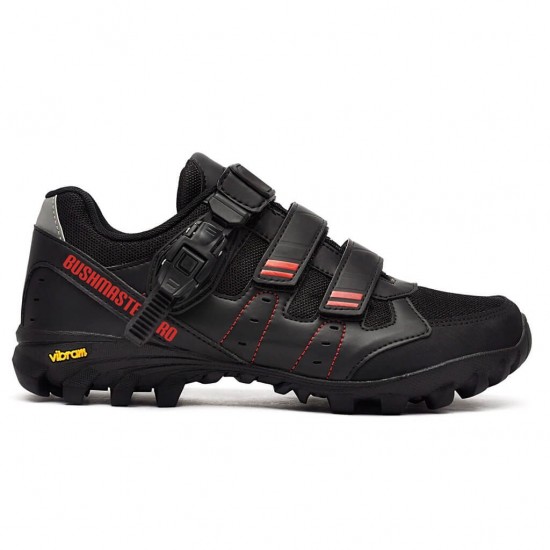 Pantofi ciclism FLR Freeride Bushmaster Pro Mtb - Negru/Rosu 47 Pantofi ciclism FLR Freeride Bushmaster Pro Mtb - Negru/Rosu 47