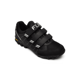 Pantofi ciclism FLR Freeride Bushmaster Mtb - Negru/Argintiu 46