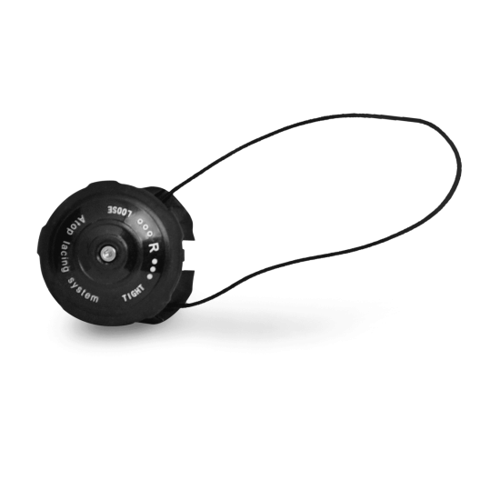 Rotita inchizatoare FLR A-A17 - Negru (scurta)