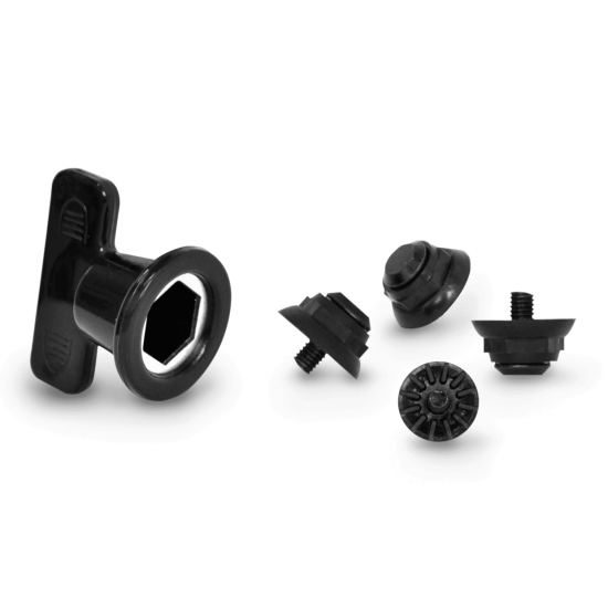 Set MTB FLR Spike parts (4 suruburi + 1 cheie)
