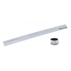 Banda reflctorizanta retractibila Force 38 cm argintie