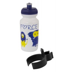 Bidon apa Zoo Force copii 0.3l alb