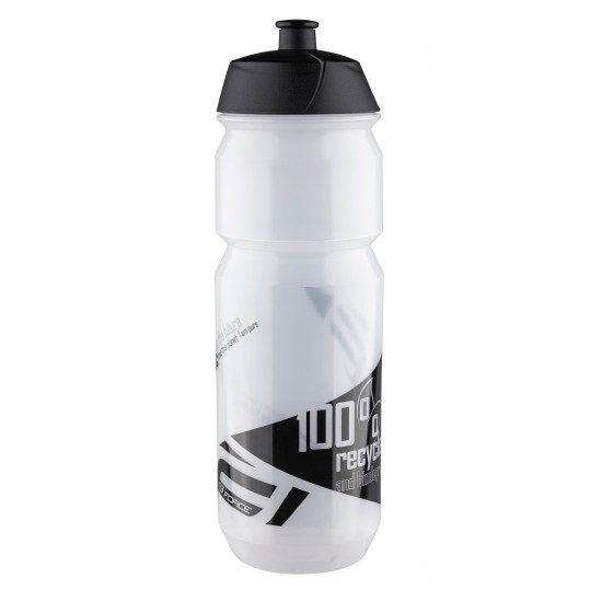 Bidon Force Bio 0.75l negru transparent Bidon Force Bio 0.75l negru transparent