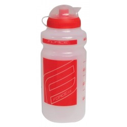 Bidon Force F 0.5l transparent/rosu Bidon Force F 0.5l transparent/rosu